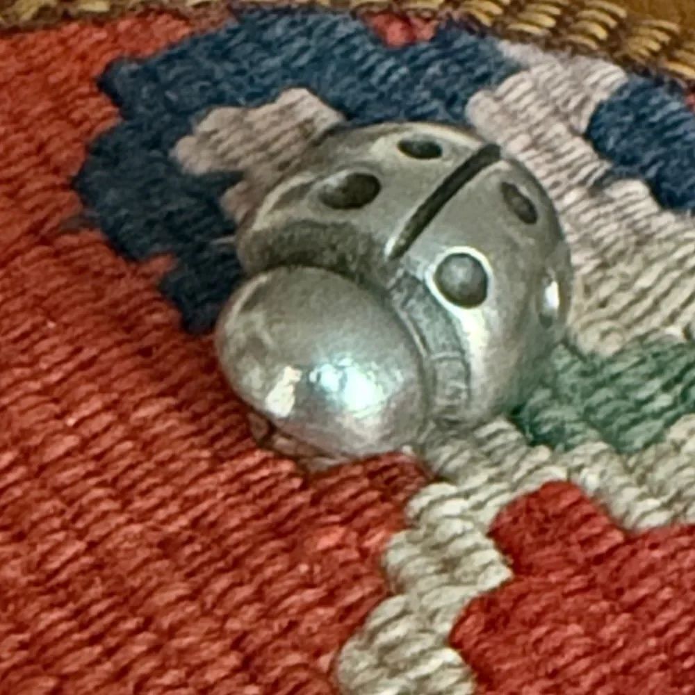 Pewter Ladybug pin - Picture 2 of 4